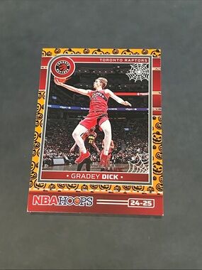 NBA Hoops Gradey Dick Halloween Insert Card - Toronto Raptors